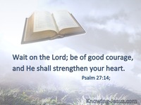 Psalm 27:14